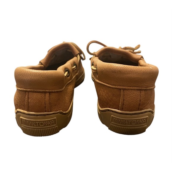 Minnetonka Tan Moccasins for Women - Picture 6 of 8